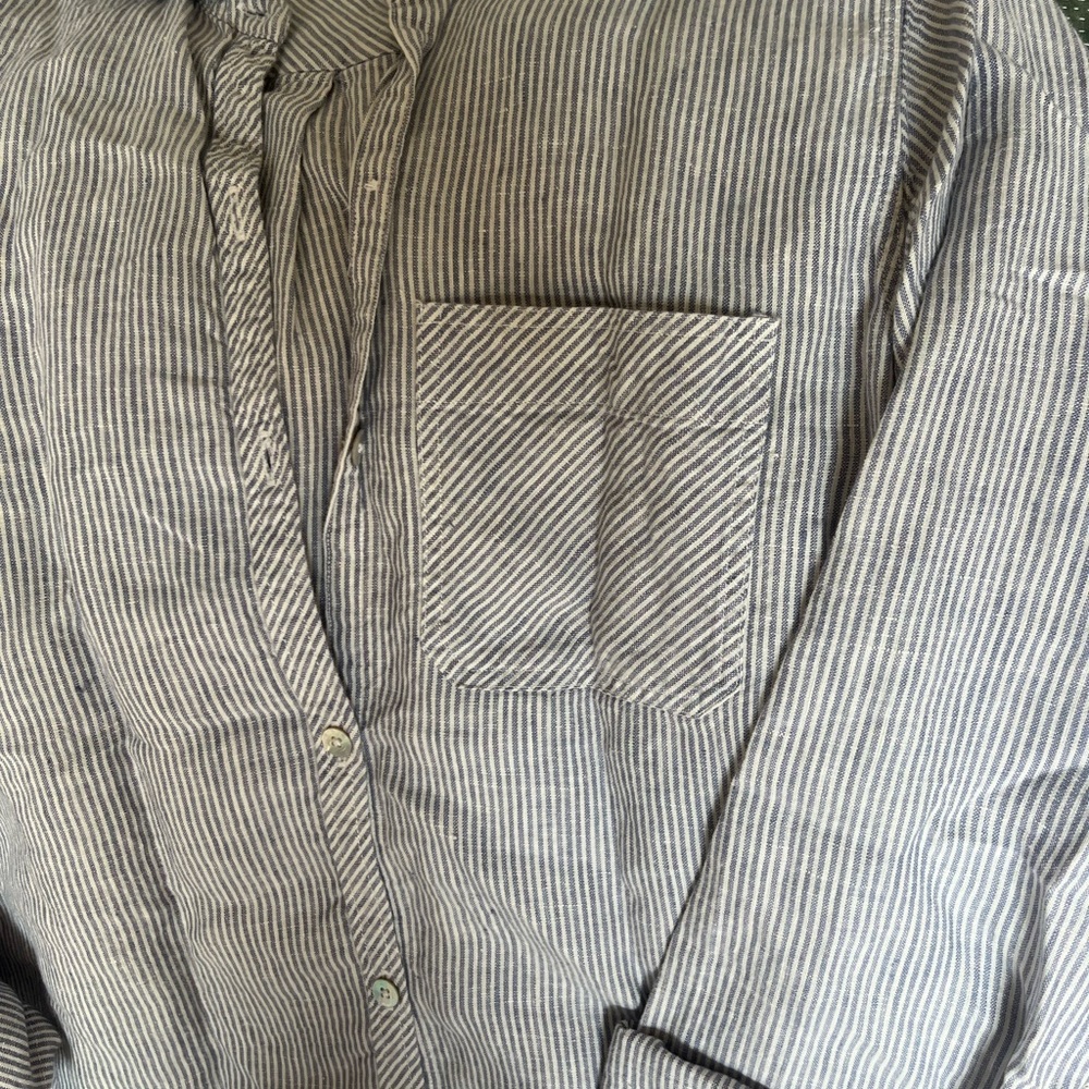 Faherty Striped Shirt - image 3